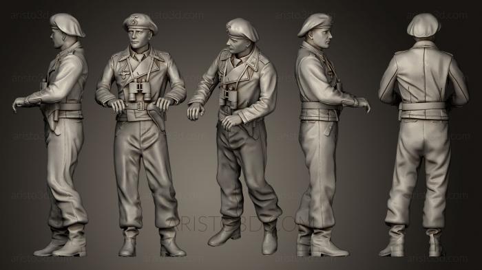 Military figurines (STKW_0090) 3D model for CNC machine